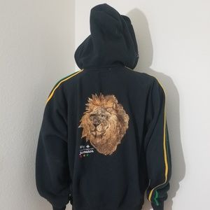 Men's Vintage LRG Zip Up Hooded Sweatshirt